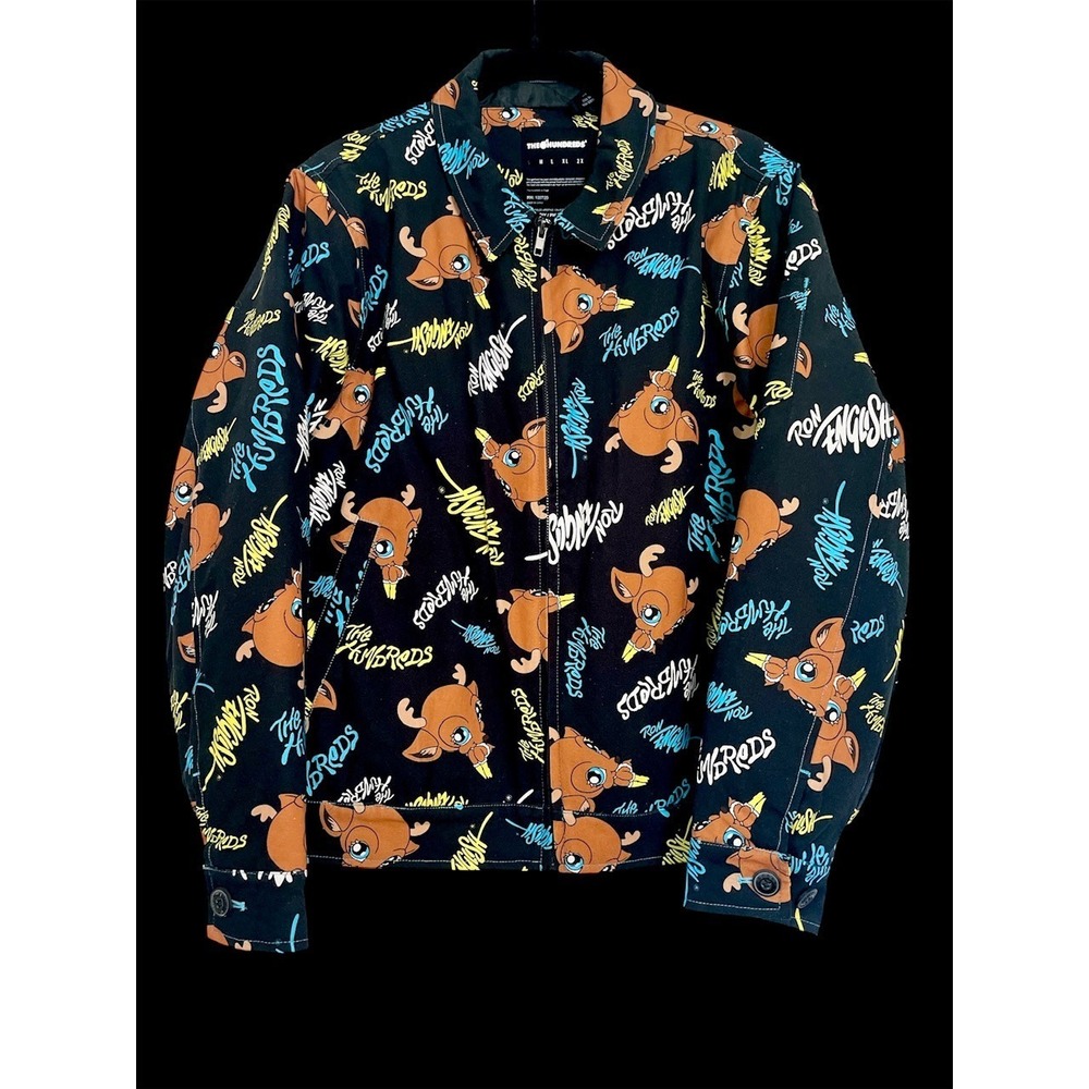 NWOT THE HUNDREDS RON ENGLISH FAWN JACKET LIMITED EDITION SIZE SM STREETWEAR